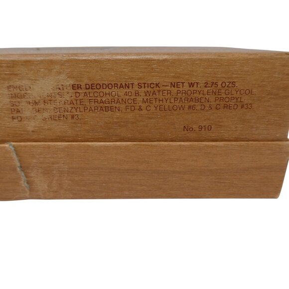 Vintage English Leather Gift Set Aftershave Soap Deodorant New Old Stock - Picture 6 of 6